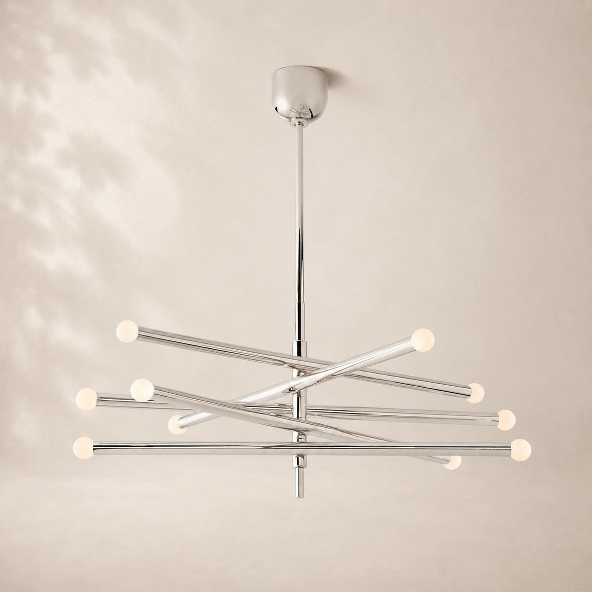 Rouvenza 10-Light Orbit Chandelier 38"