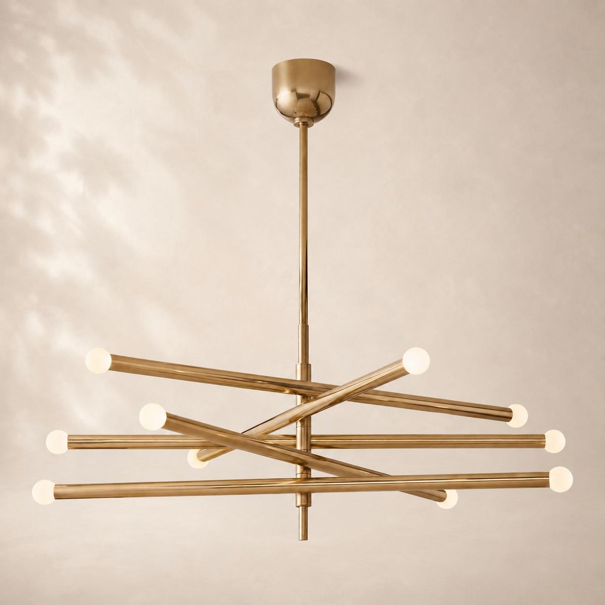 Rouvenza 10-Light Orbit Chandelier 38"