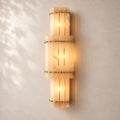 San Elio Alabaster Grand Round Sconce 38"