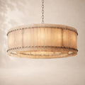 San Elio Alabaster Round Chandelier 48"