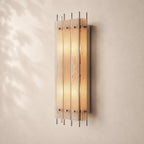 San Elio Alabaster Grand Rectangular Sconce 26"