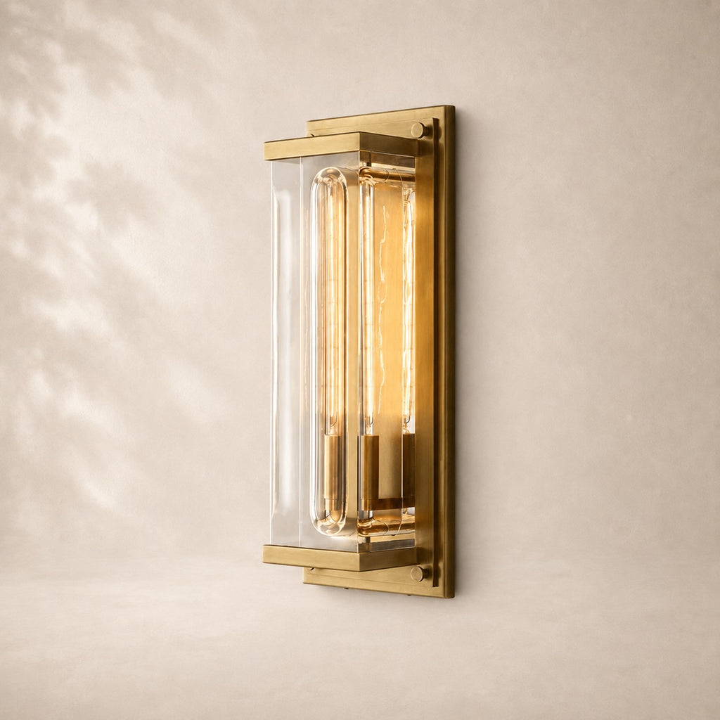 Savio Grand Rectangular Sconce