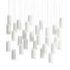 Setvella Alabaster Rectangular Chandelier