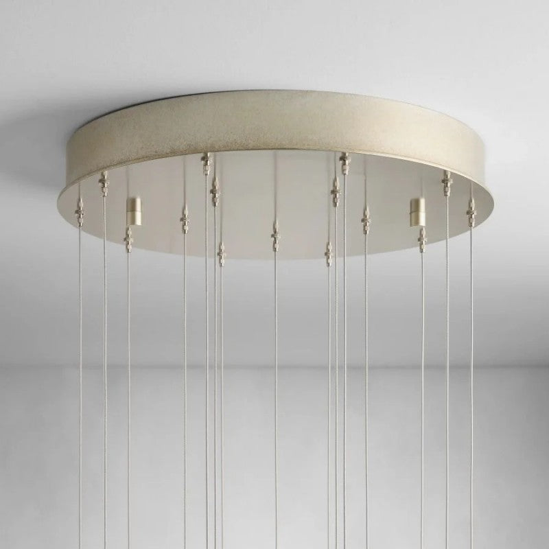 Setvella Alabaster Round Chandelier