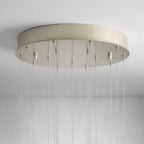 Setvella Alabaster Round Chandelier