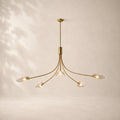 Shelora Glass Round Chandelier 60"