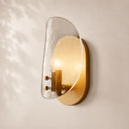 Shelora Glass Sconce