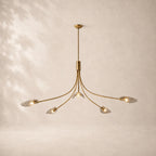 Shelora Glass Round Chandelier 60"