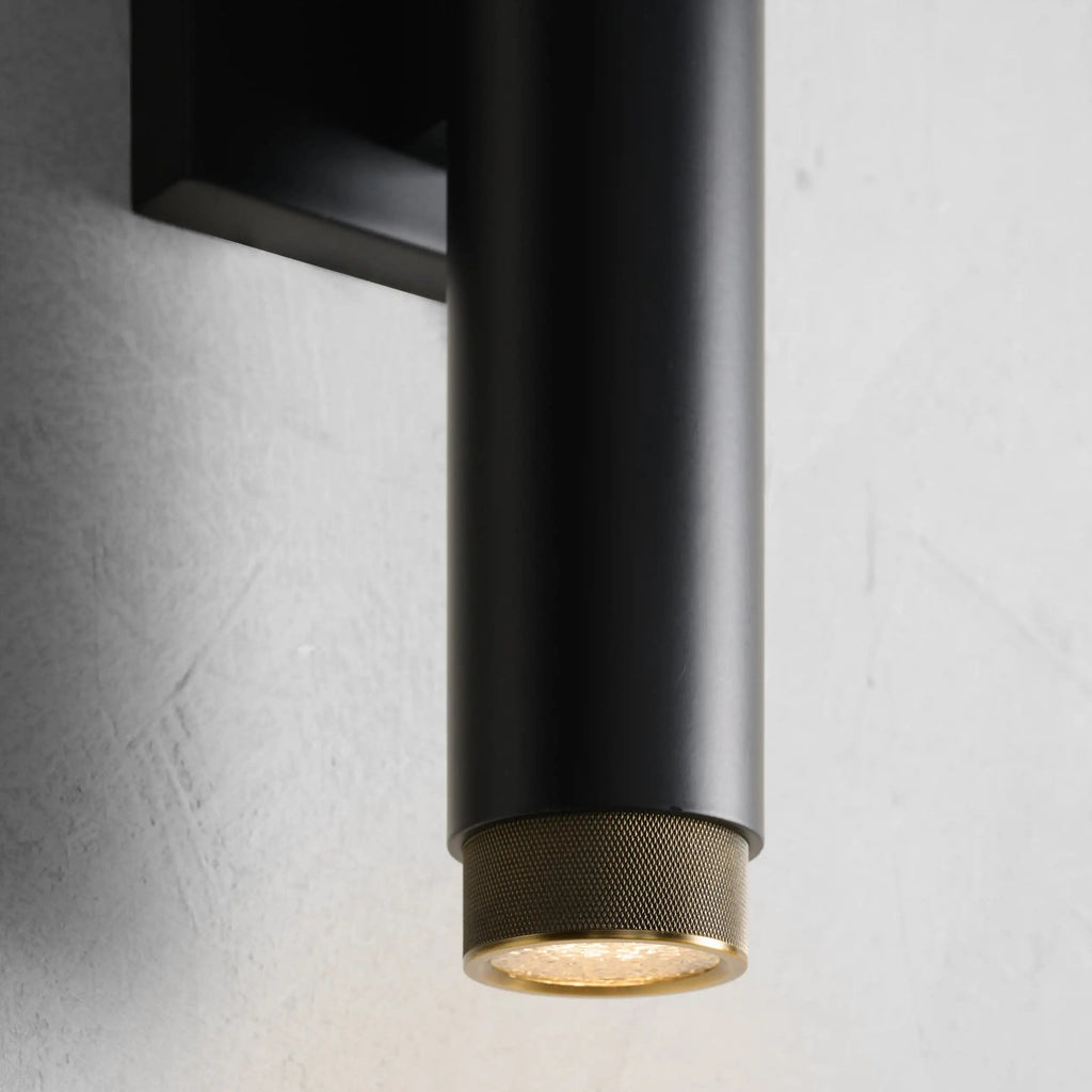 Beamward Spotlight 2-Light Outdoor Wall Sconce
