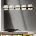 Terry Alabaster Cubic Island Pendant
