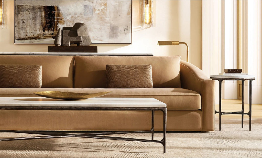Thadeus Marble Round Side Table For living Room