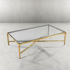 Thaddeus Glass Rectangular Coffee Table
