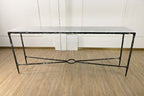 Thadson Rectangle Marble Console Table 48" 60" 72"