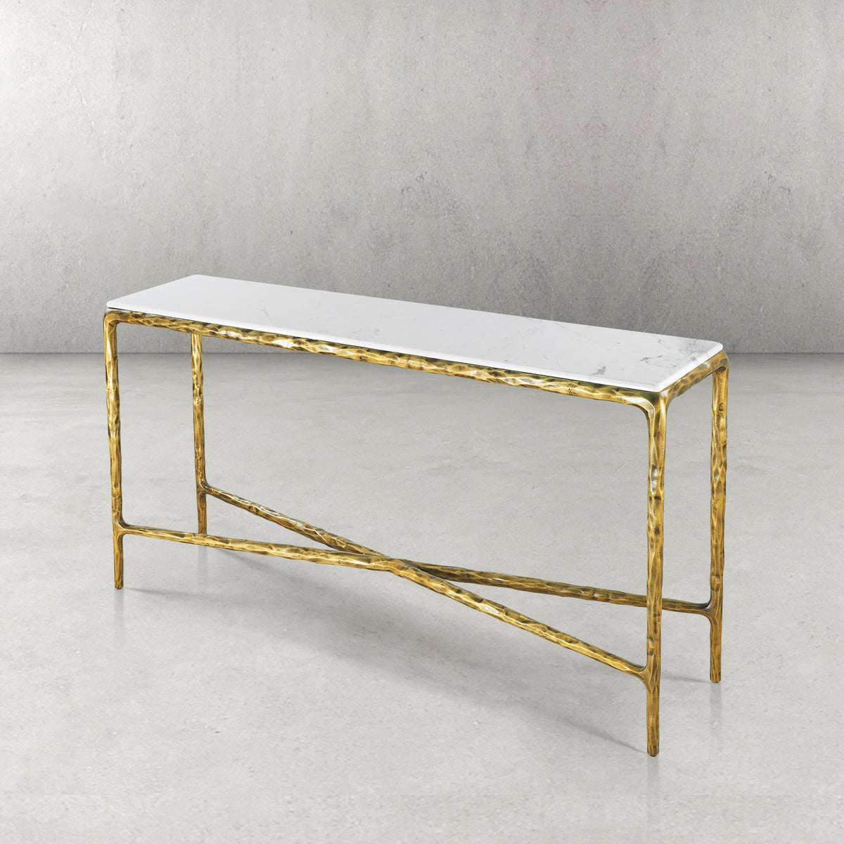 Thadson Marble Console Table 36" 48" 60" 72"