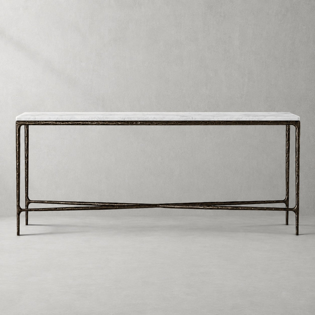 Thadson Marble Console Table 36" 48" 60" 72"