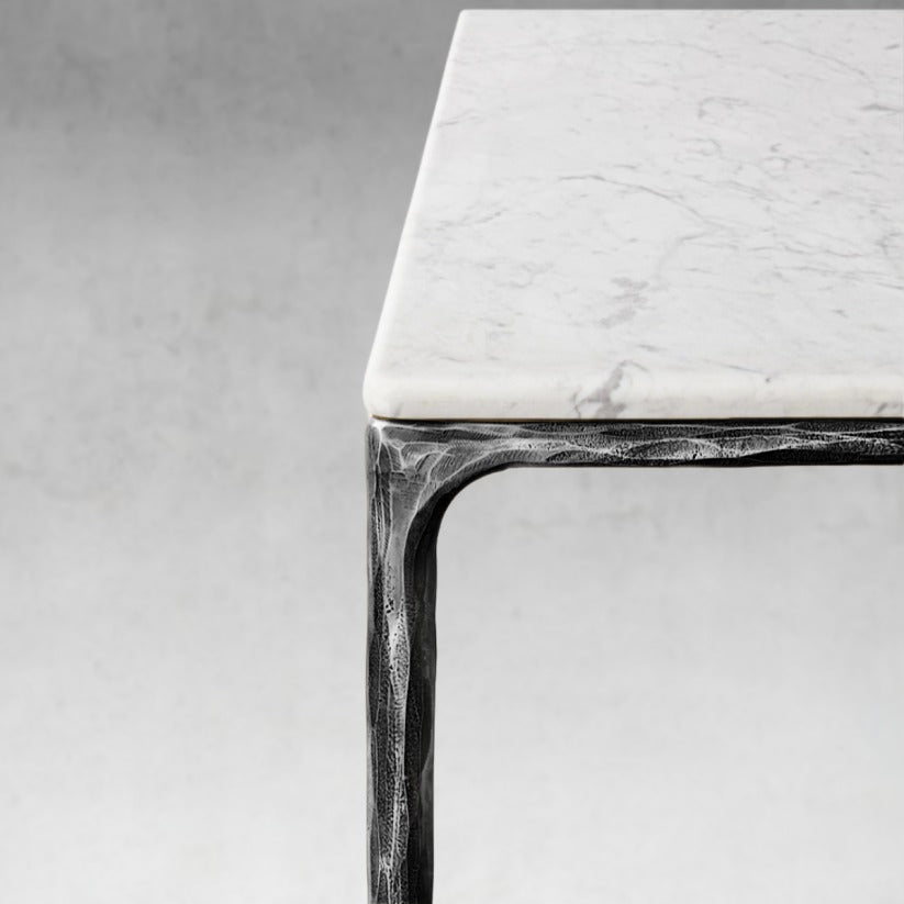 Thadson Marble Rectangular Dining Table 60" 72" 84" 96" 108"