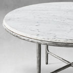Thadson Marble Round Dining Table 48" 60"