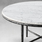 Thadson Marble Round Dining Table 48" 60"