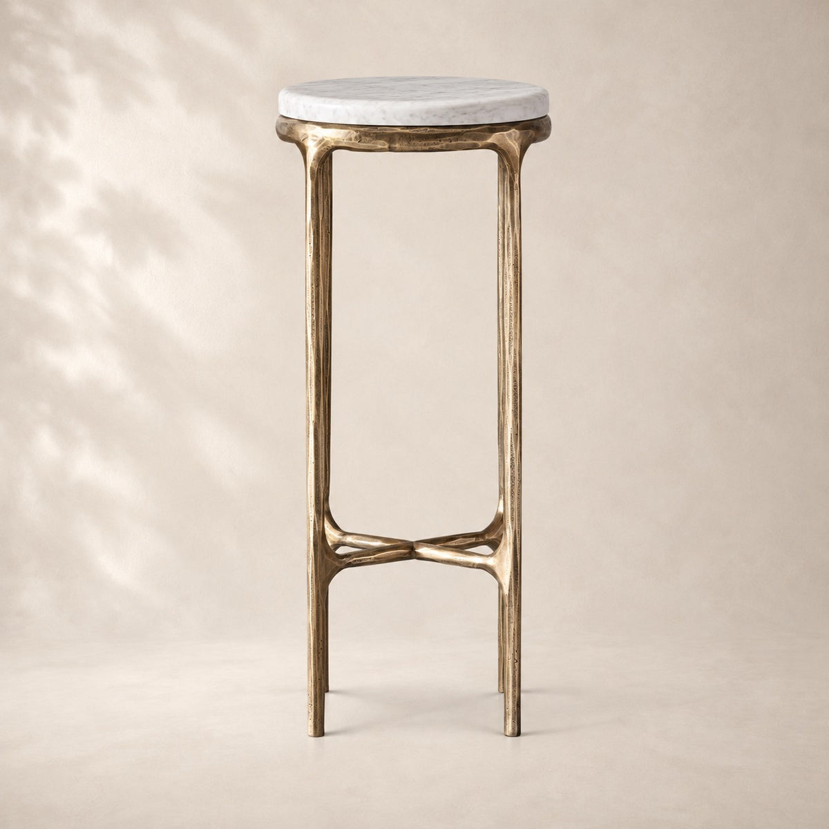 Thadson Marble Round Drink Table 12" 14" 18" 22"