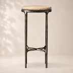 Thadson Marble Round Drink Table 12" 14" 18" 22"