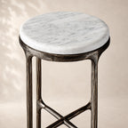 Thadson Marble Round Drink Table 12" 14" 18" 22"