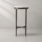 Thadson Marble Round Side Table 12" 18" 22"