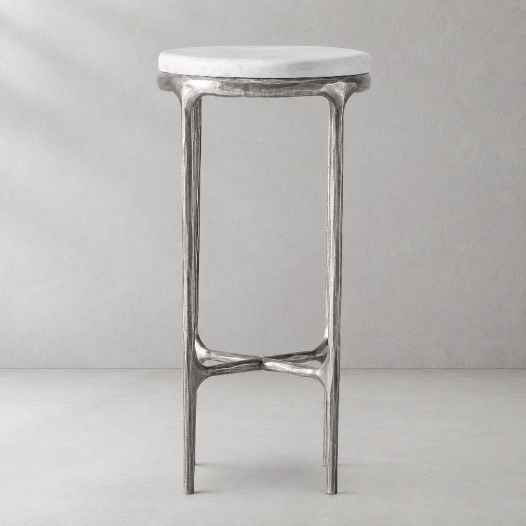 Thadson Marble Round Side Table 12" 18" 22"