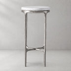 Thadson Marble Round Side Table 12" 18" 22"