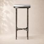Thadson Marble Round Drink Table 12" 14" 18" 22"
