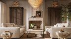 Trovelli Clear Glass Round Chandelier 35"
