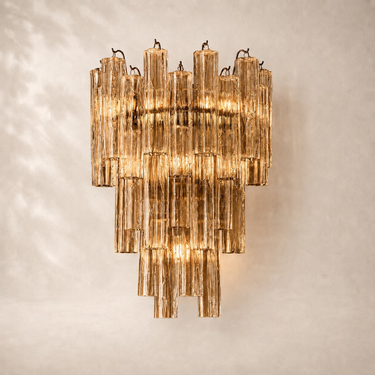 Trovelli Glass Sconce 17" 23"