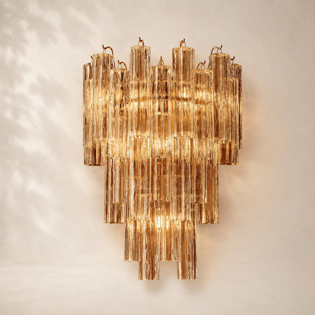 Trovelli Glass Sconce 17" 23"