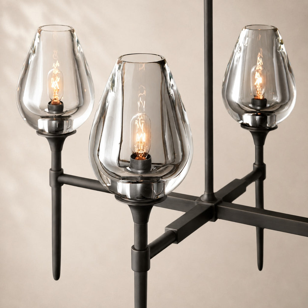 Tuliva Linear Chandelier 52"