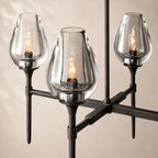 Tuliva Linear Chandelier 52"