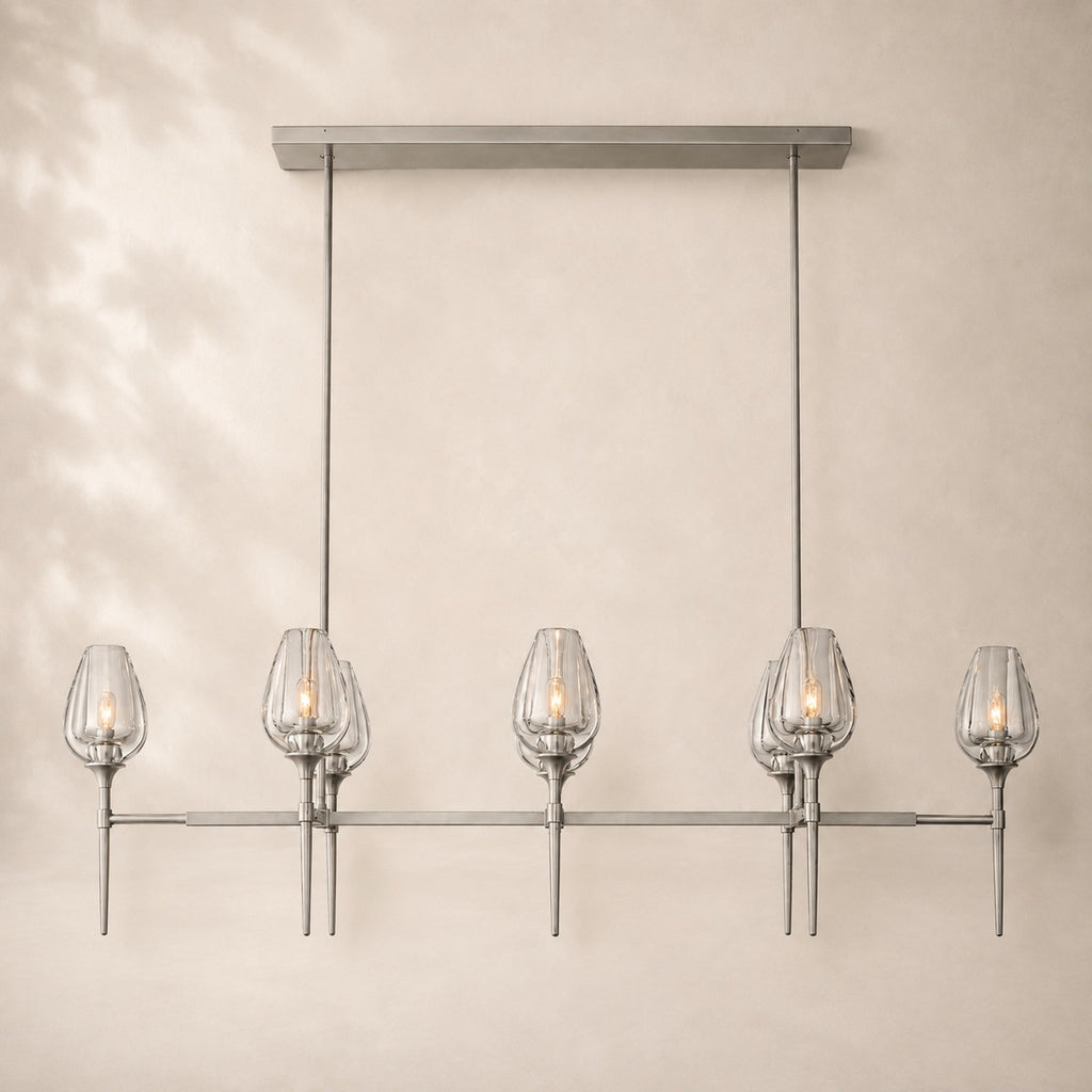 Tuliva Linear Chandelier 52"