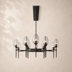 Tuliva Linear Chandelier 65"