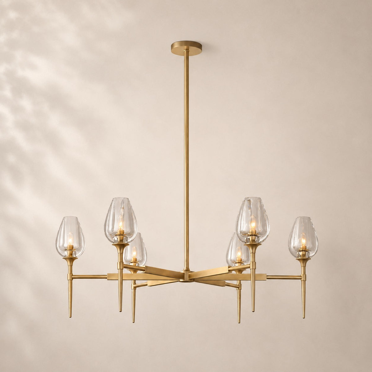 Tuliva Round Chandelier 27"