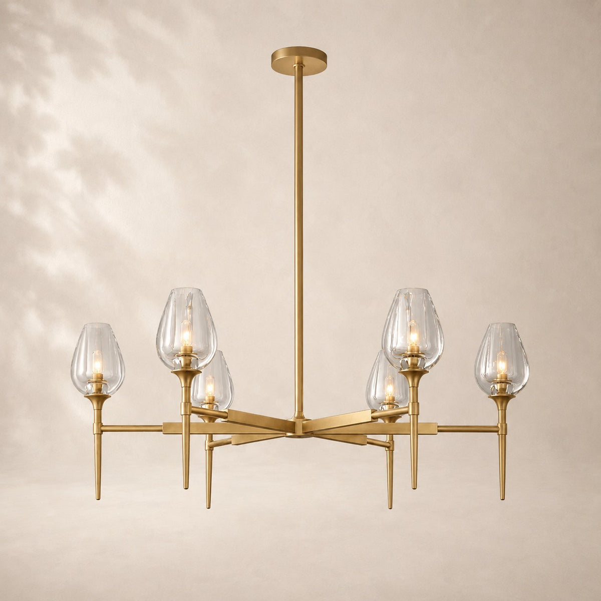 Tuliva Round Chandelier 42"