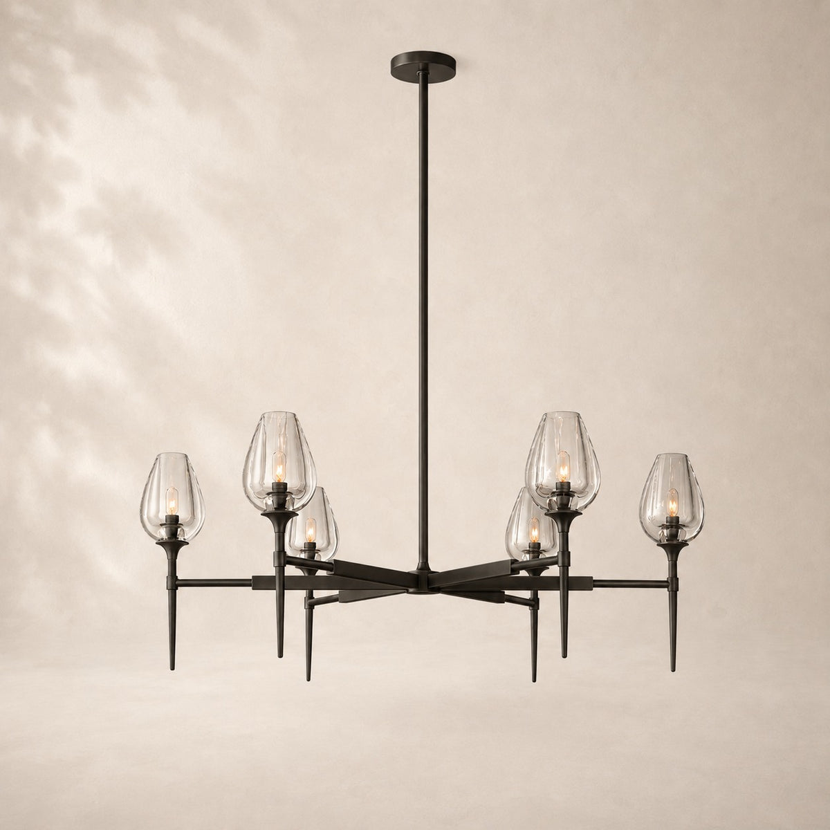 Tuliva Round Chandelier 42"