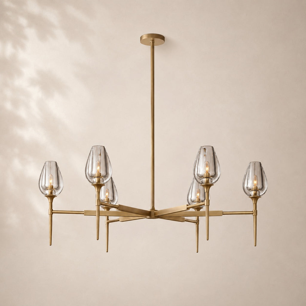 Tuliva Round Chandelier 54"