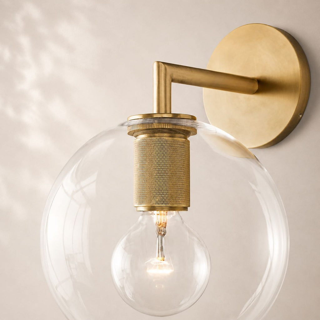 Utivo Globe Sconce 6" 8" 10" 11"