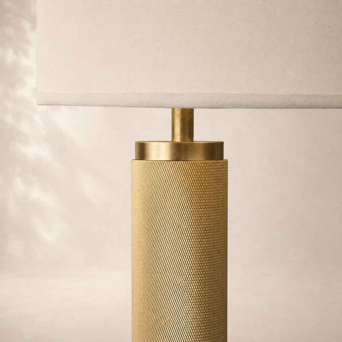 Utivo Knurled Floor Lamp 56" 70"