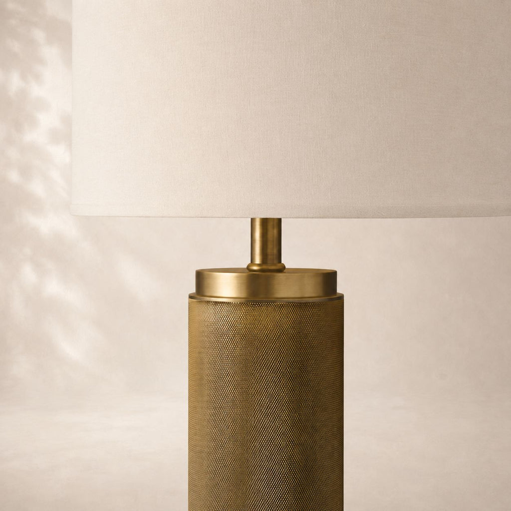 Utivo Knurled Table Lamp 15" 30"
