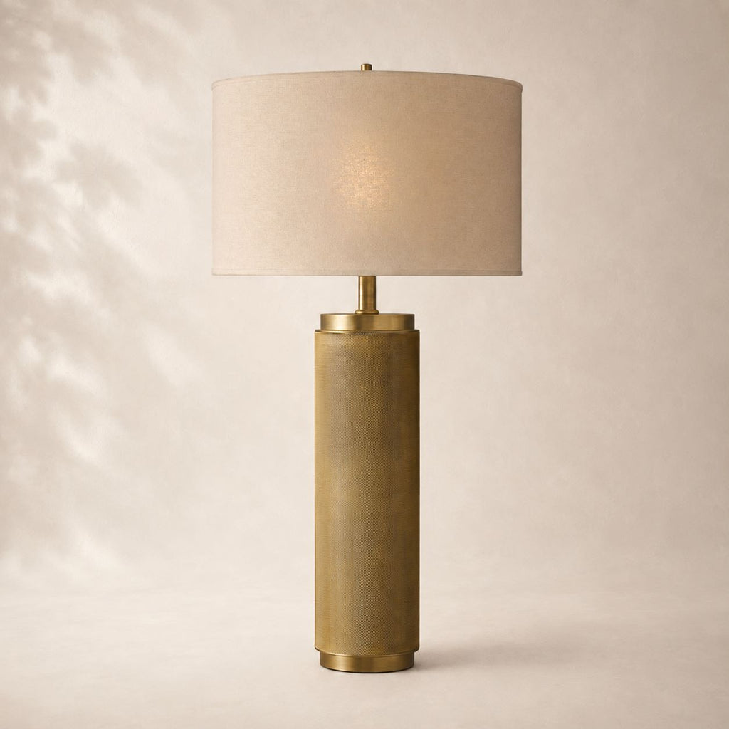 Utivo Knurled Table Lamp 15" 30"