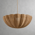 Weave Scallop Pendant 36" D