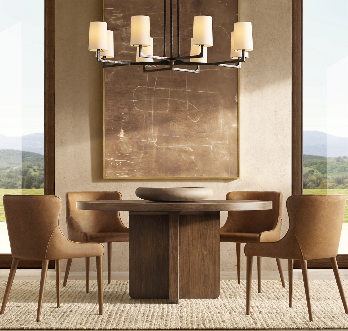 Wrixton Round Chandelier 48"