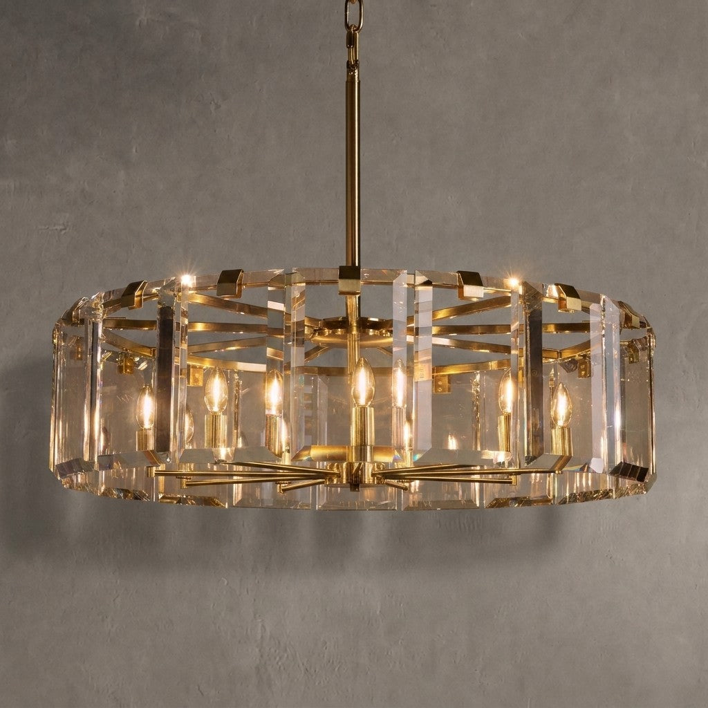 Gleamframe Round Chandelier