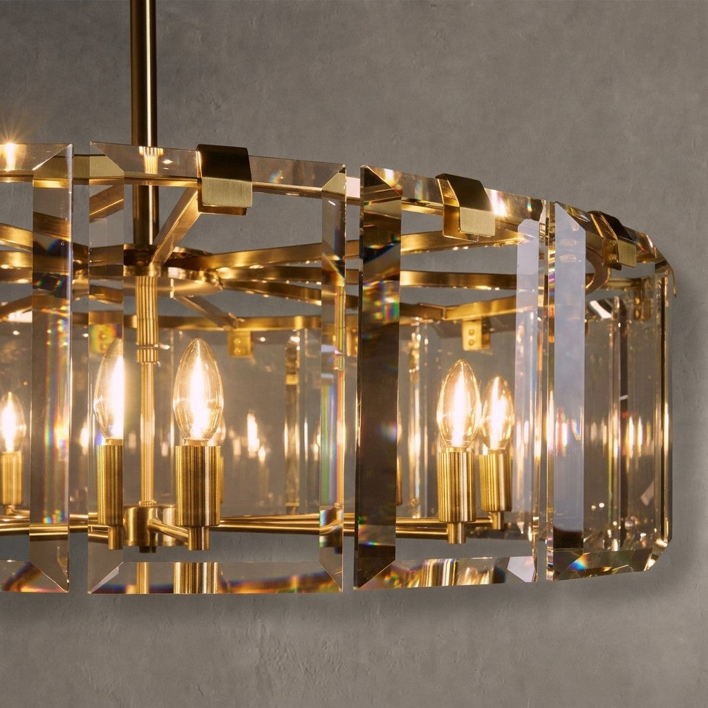 Gleamframe Round Chandelier