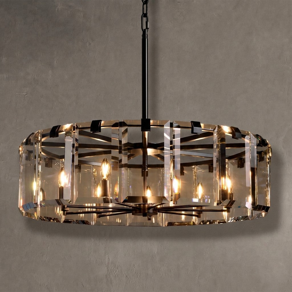 Gleamframe Round Chandelier
