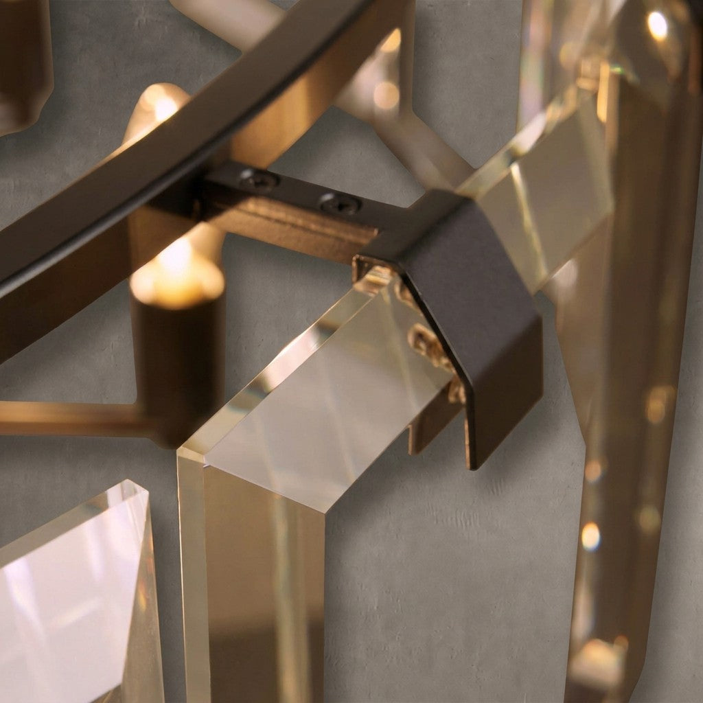 Gleamframe Round Chandelier